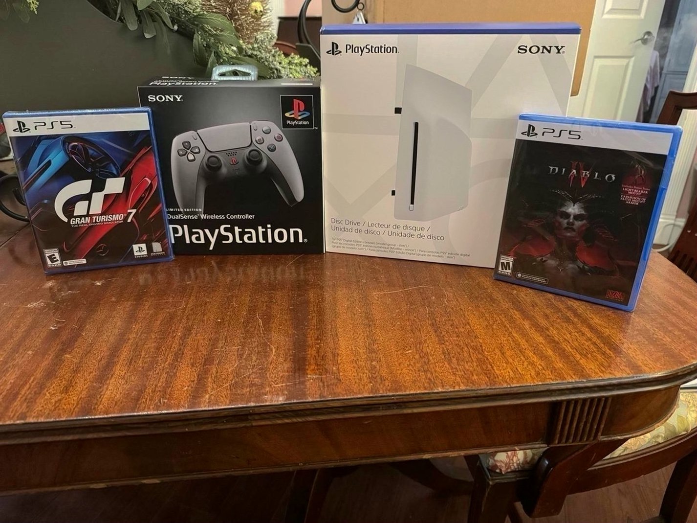 Sony PlayStation 5 Gaming Bundle 30th Anniversary Controller - Used