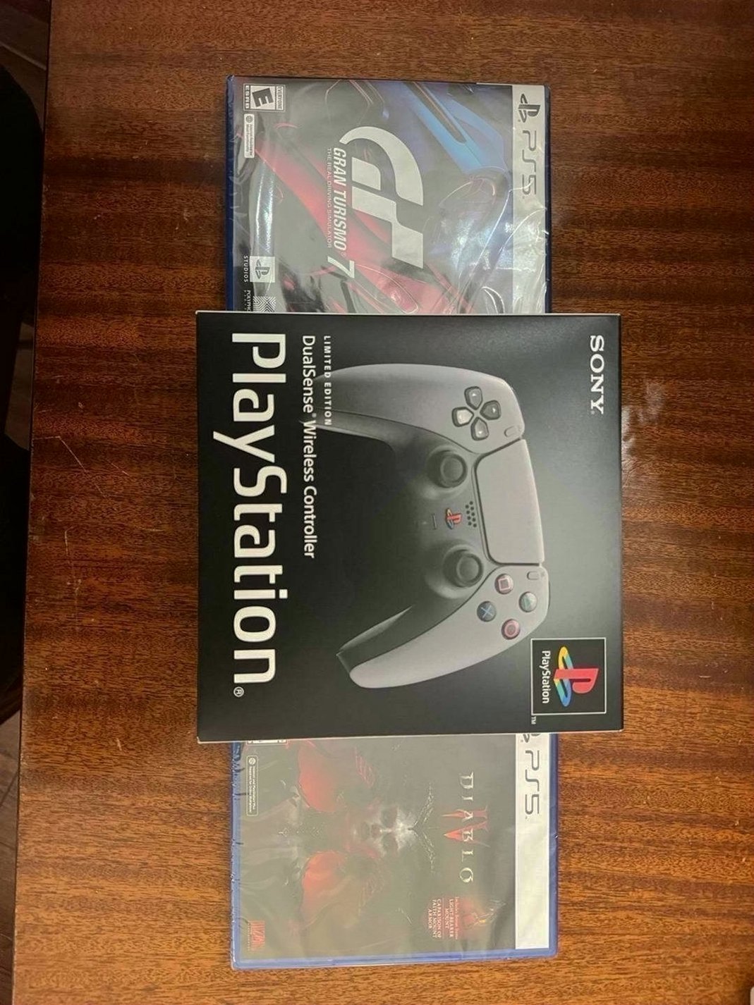 Sony PlayStation 5 Gaming Bundle 30th Anniversary Controller - Used image 2