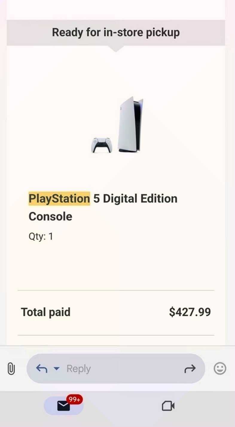 Sony PlayStation 5 Digital Edition 825GB White - Used image 2
