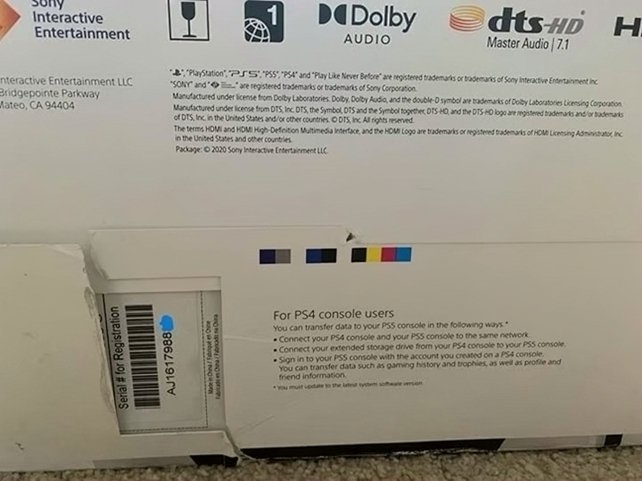 Sony PlayStation 5 Disc Console 1015A 2G35 - Used image 4