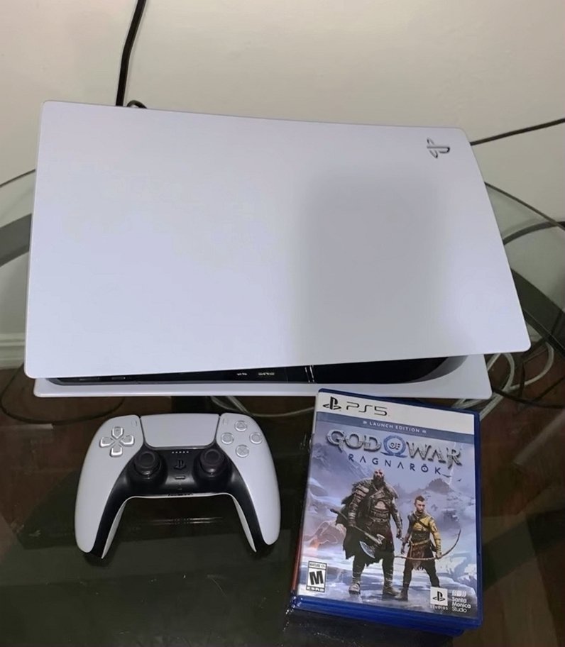 Sony PlayStation 5 Console Disc Version Bundle Used image 3