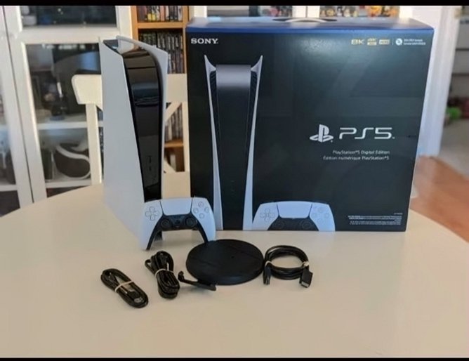 Sony PlayStation 5 Digital Edition 1TB White - Used