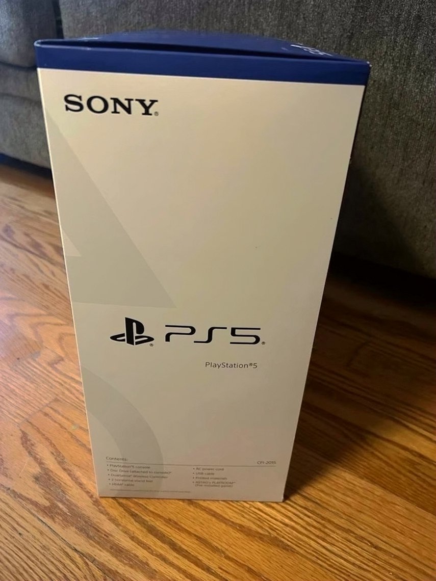 Sony PlayStation 5 White 7F22 - Used image 4