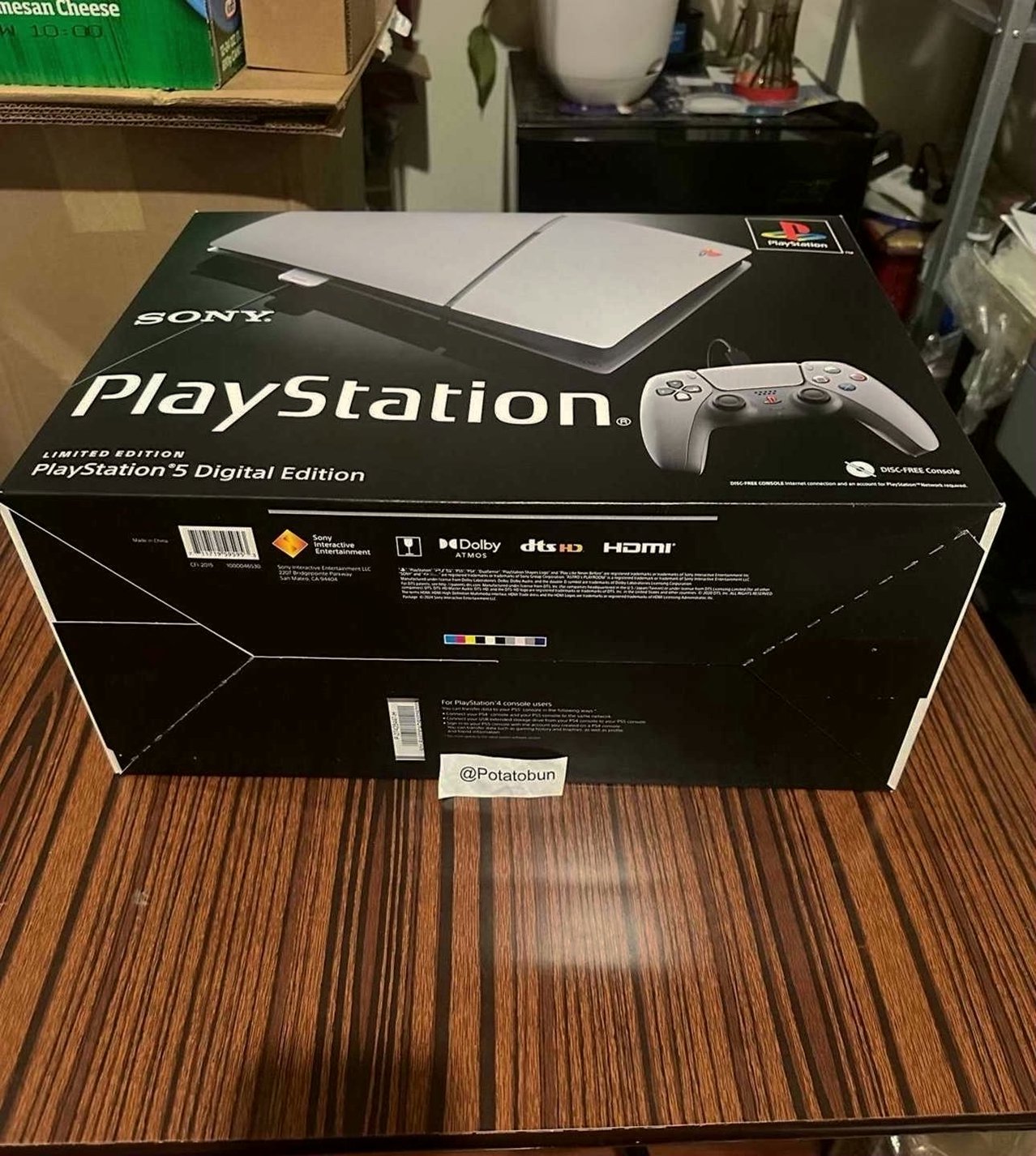 Sony PlayStation 5 Slim Digital Edition 1TB White - Used image 4