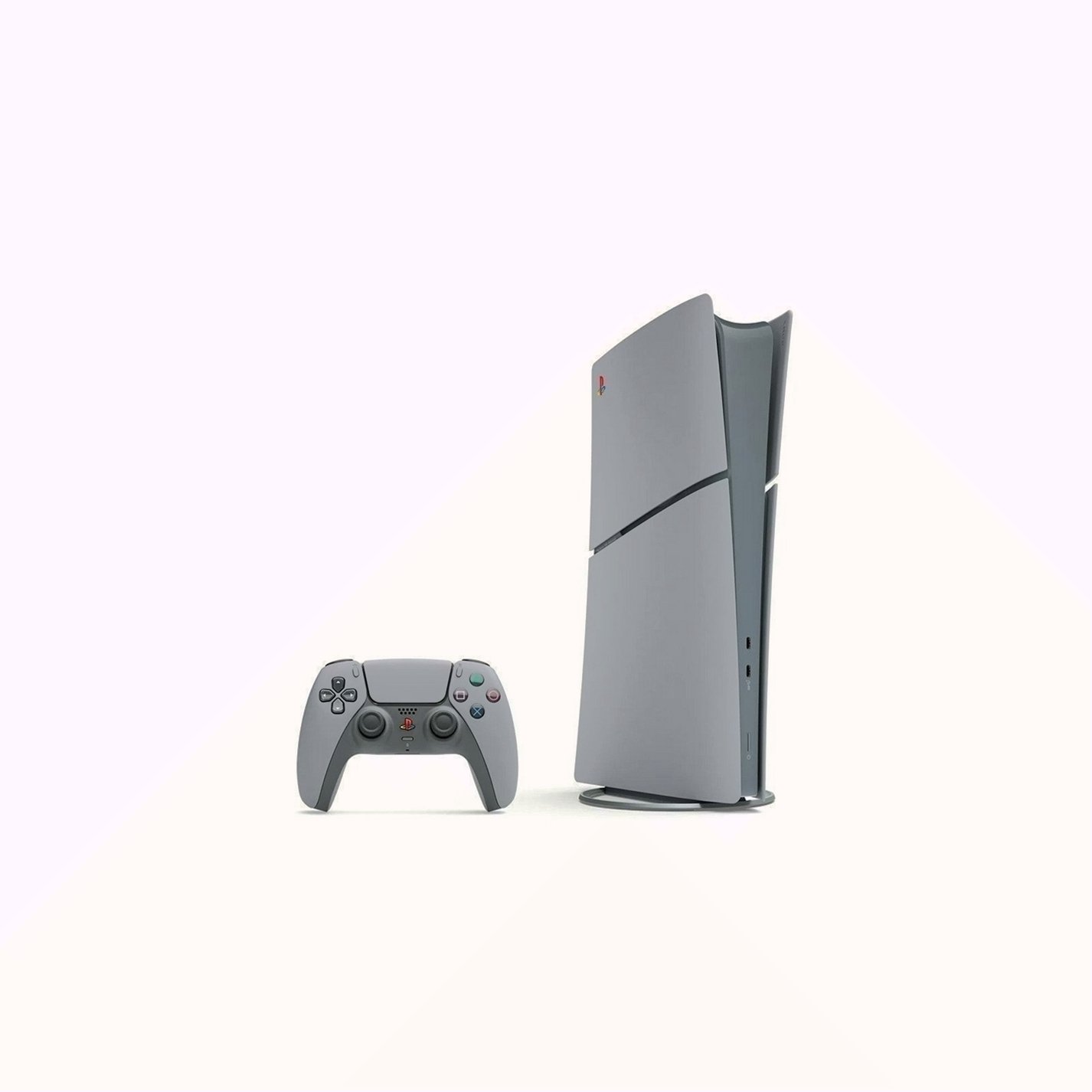 Sony PlayStation 5 Slim Digital Edition 1TB White - Used image 5