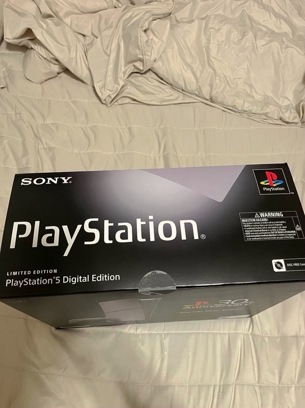 Sony PlayStation 5 Slim Digital Console 30th Anniversary Limited Edition 2L67 - Used image 2