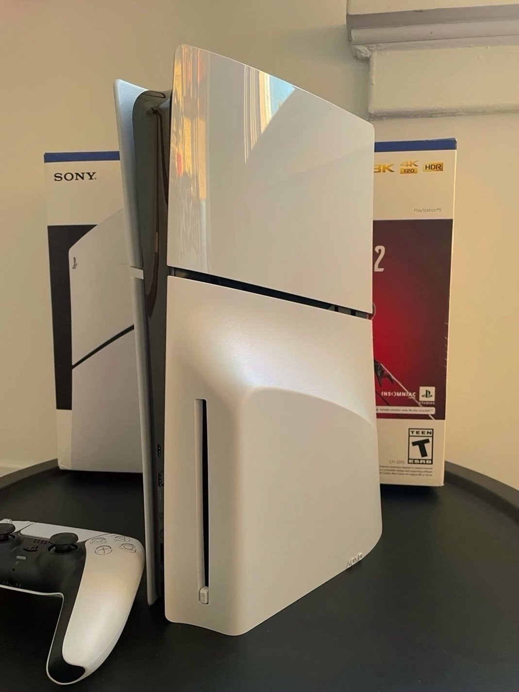 Sony PlayStation 5 Slim 1TB White Used image 4