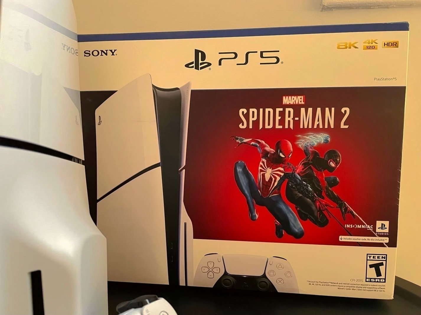 Sony PlayStation 5 Slim 1TB White Used image 5