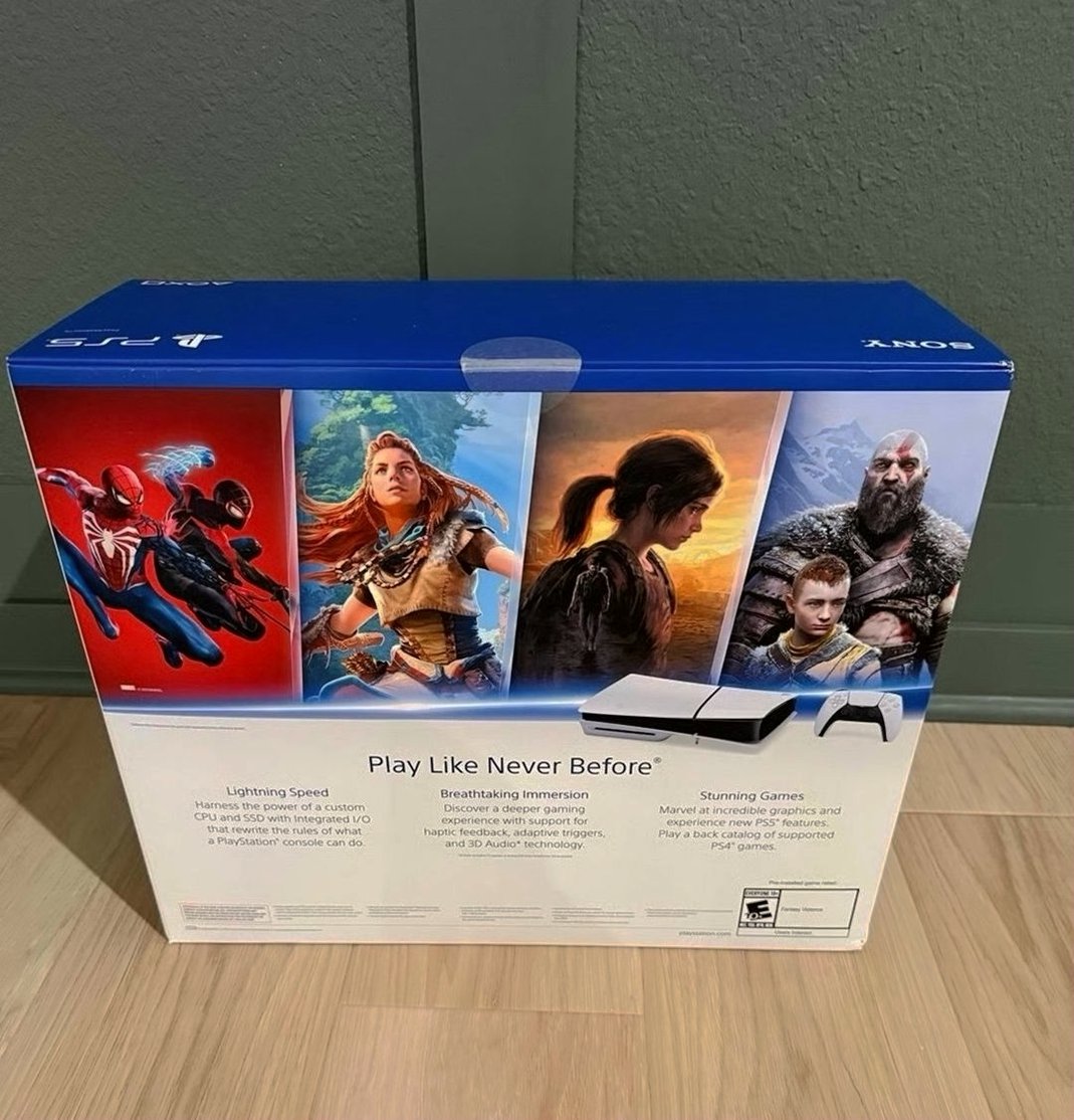 Sony PlayStation 5 Slim Disc Version 2L56 - Used image 3