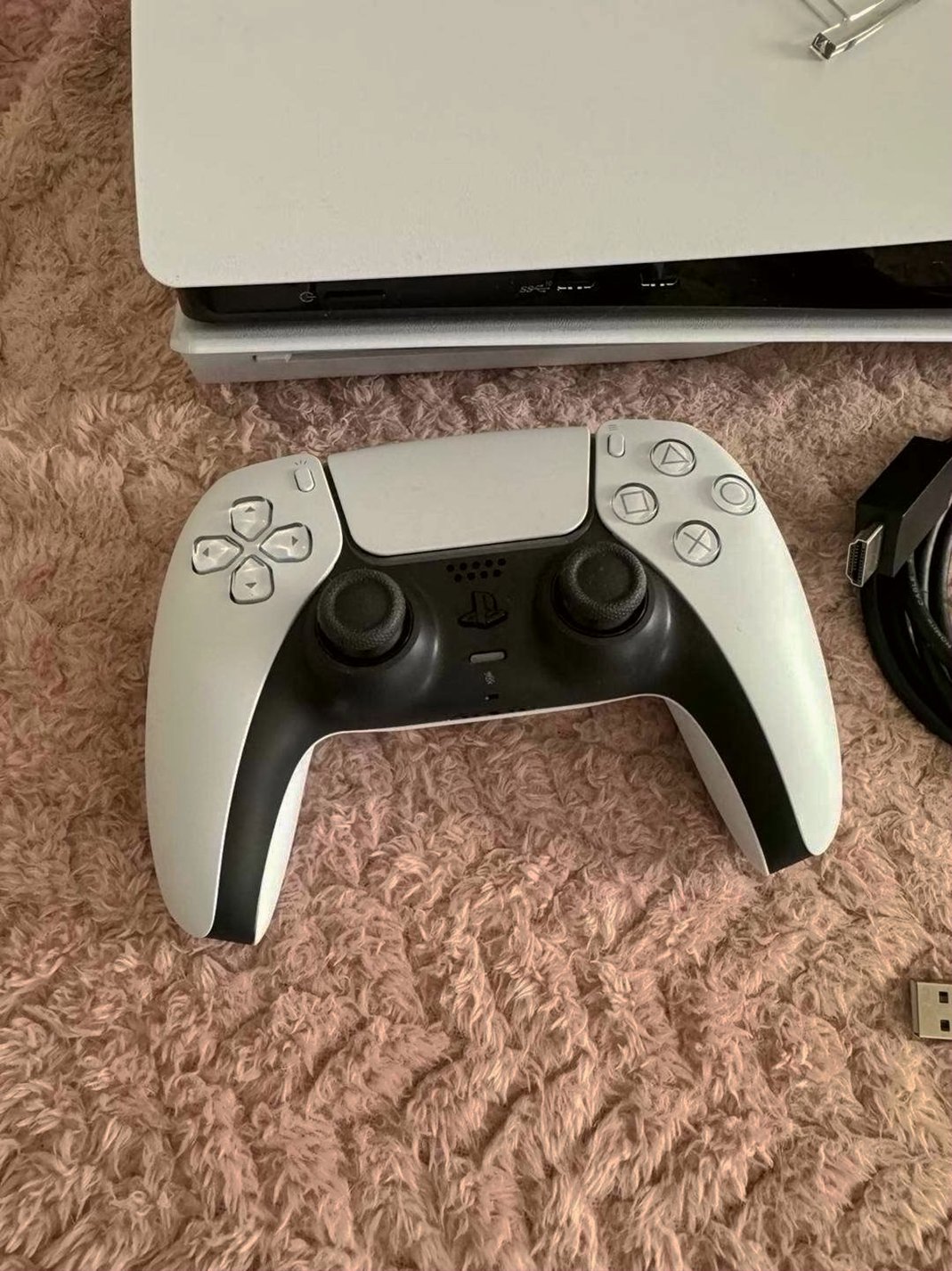 Sony PlayStation 5 Slim Disc 825GB White - Used image 3