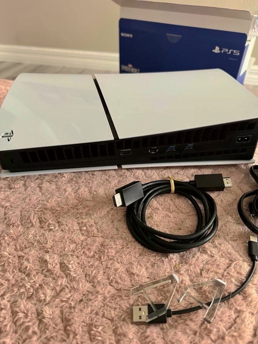 Sony PlayStation 5 Slim Disc 825GB White - Used image 4