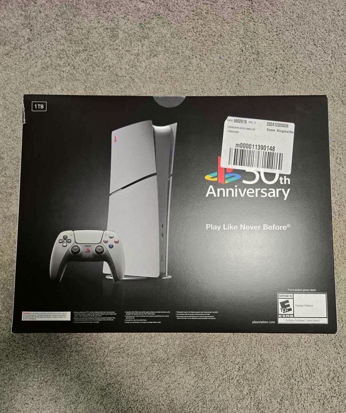 Sony PlayStation 5 30th Anniversary Digital Edition 5V96 - Used image 2