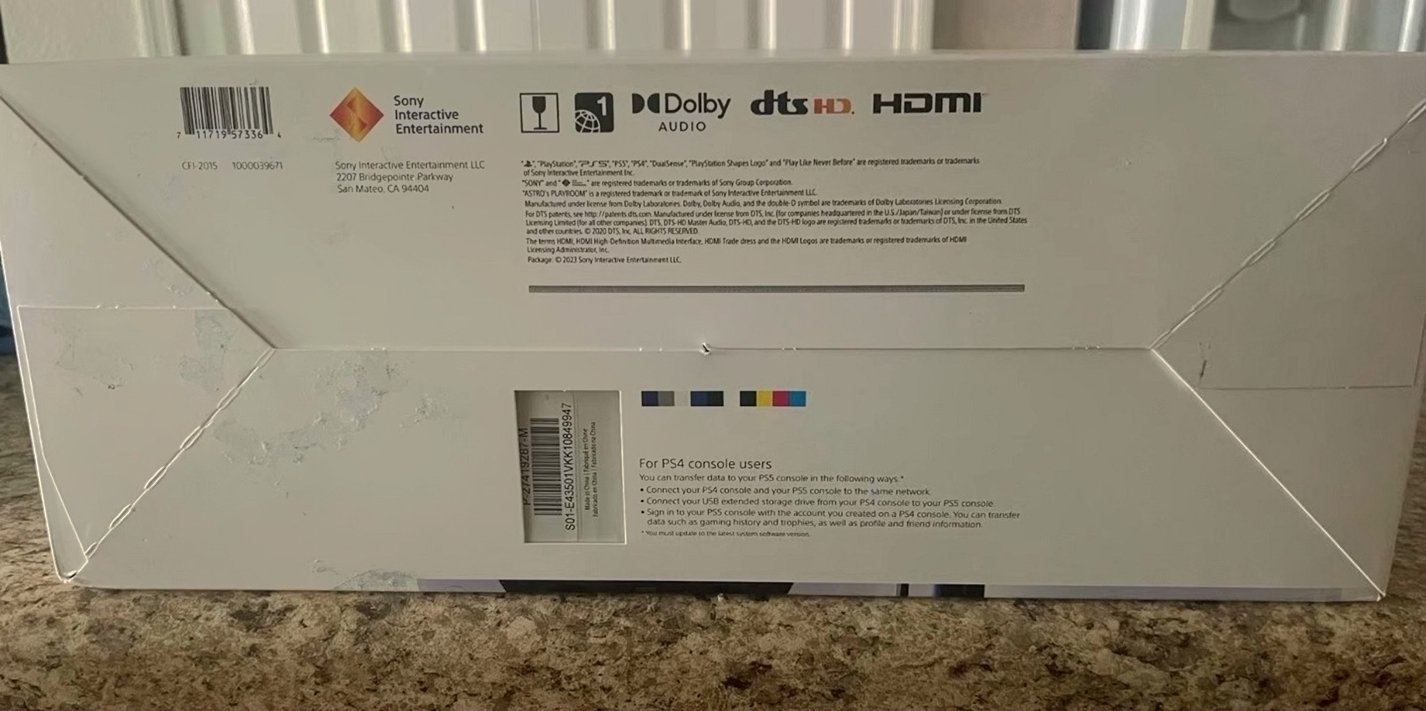 Sony PlayStation 5 CFI-2015 1TB - Used image 5