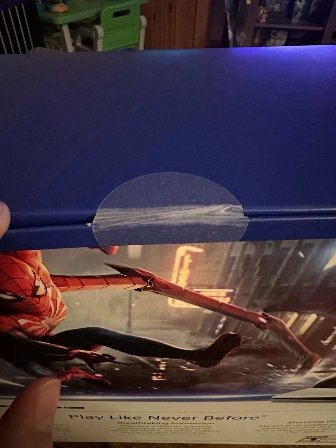 Sony PlayStation 5 Slim Console with Spiderman 2 - Used image 3