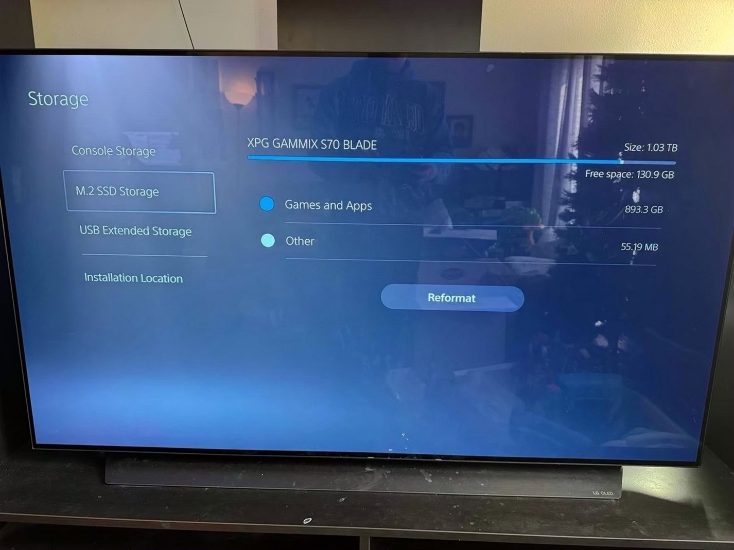 Sony PlayStation 5 Console 825GB plus 1TB NVME SSD - Used image 5