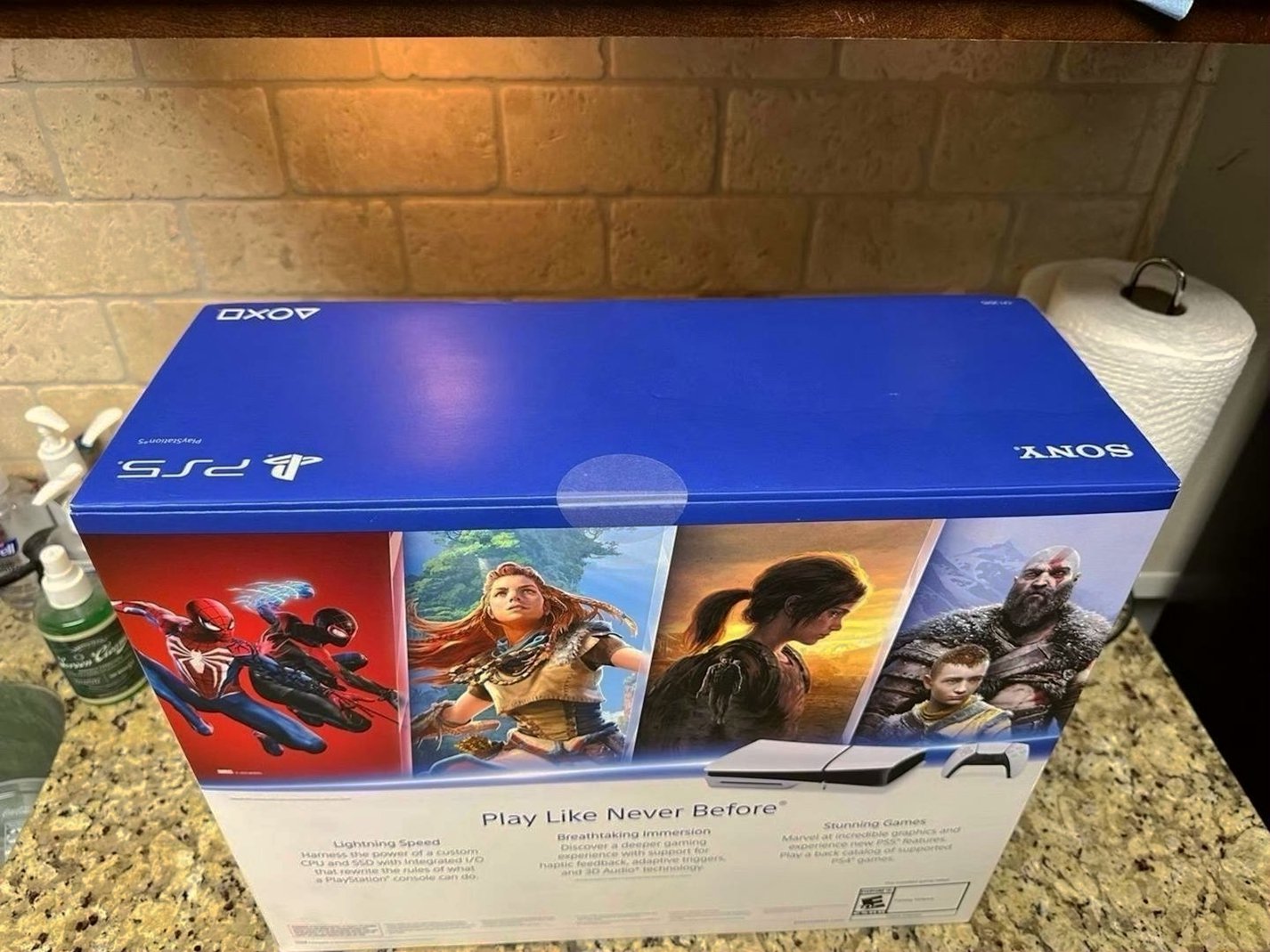 Sony PlayStation 5 825GB White Disk Version Unlocked - Used image 4