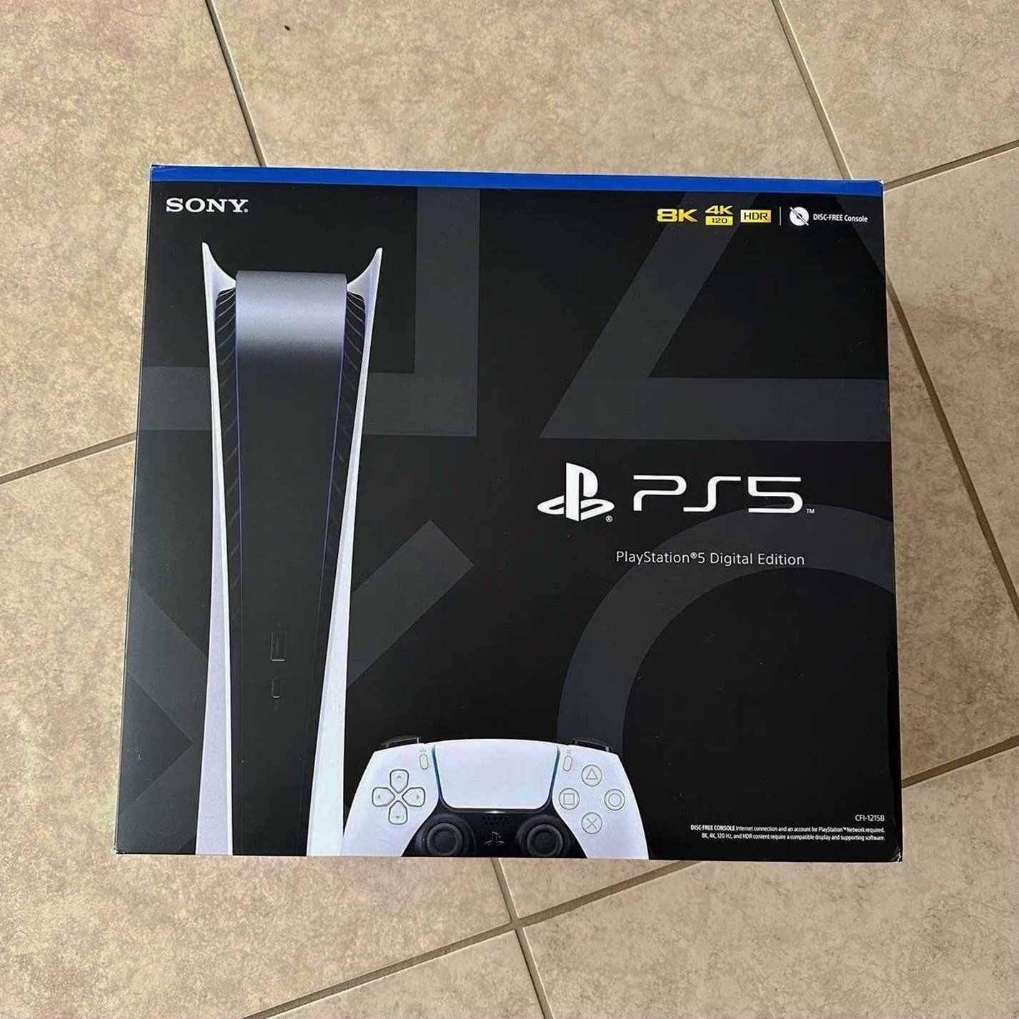 Sony PlayStation 5 Digital Edition 825GB White - Used