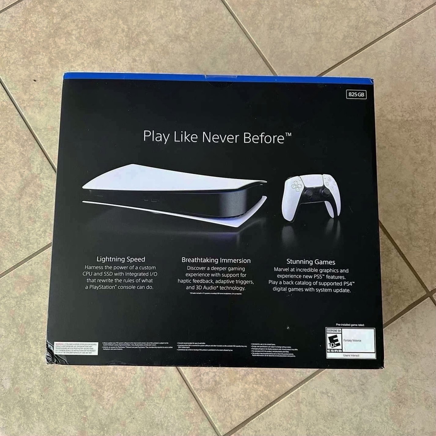 Sony PlayStation 5 Digital Edition 825GB White - Used image 2