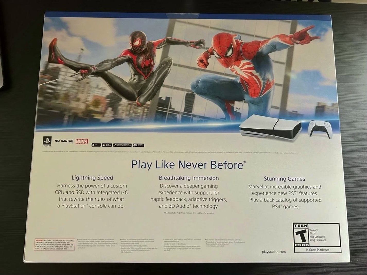 Sony PlayStation 5 Spider-Man 2 Bundle Used image 3