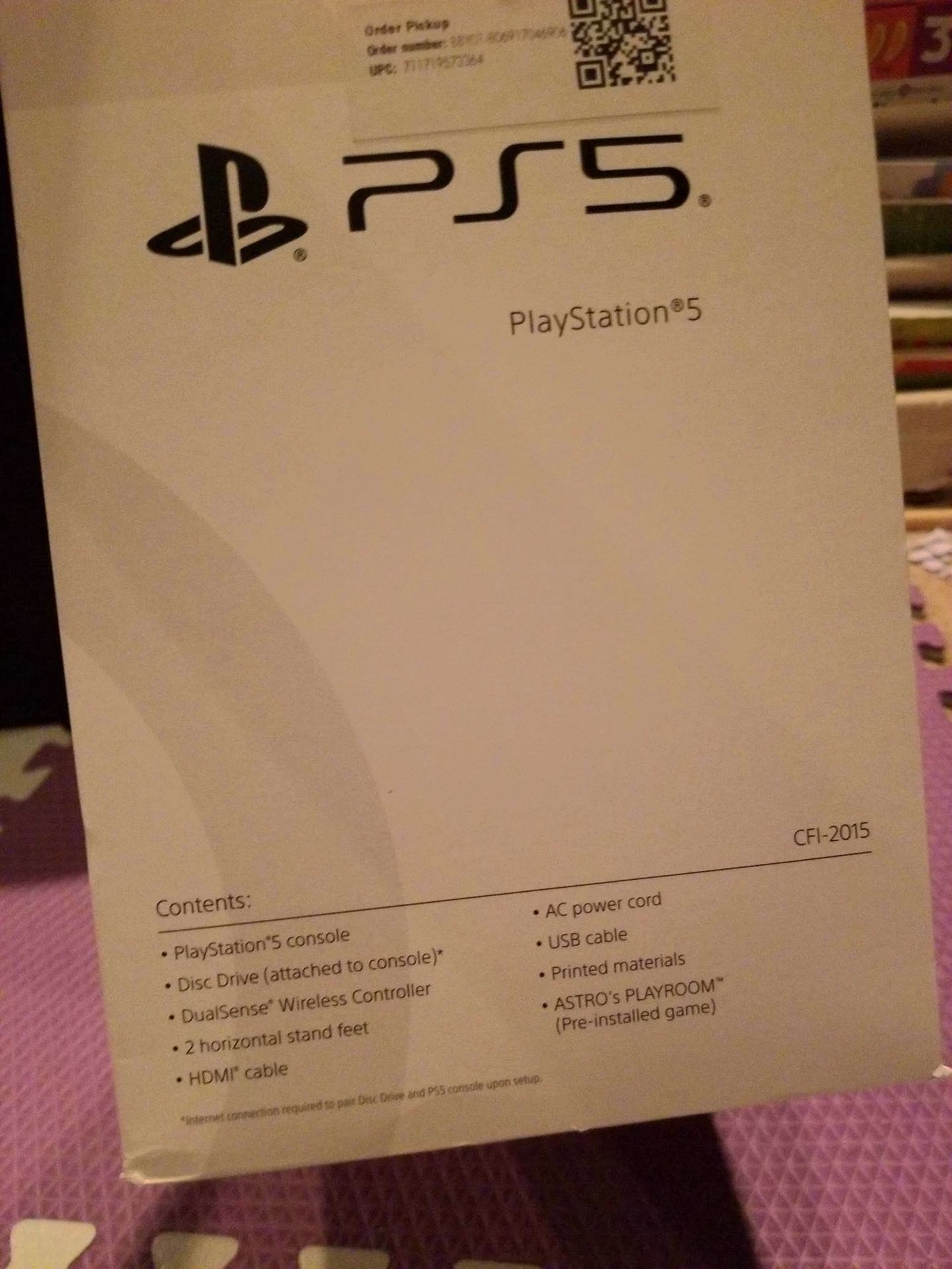 Sony PlayStation 5 Slim Disc Edition 8L13 - Used image 3