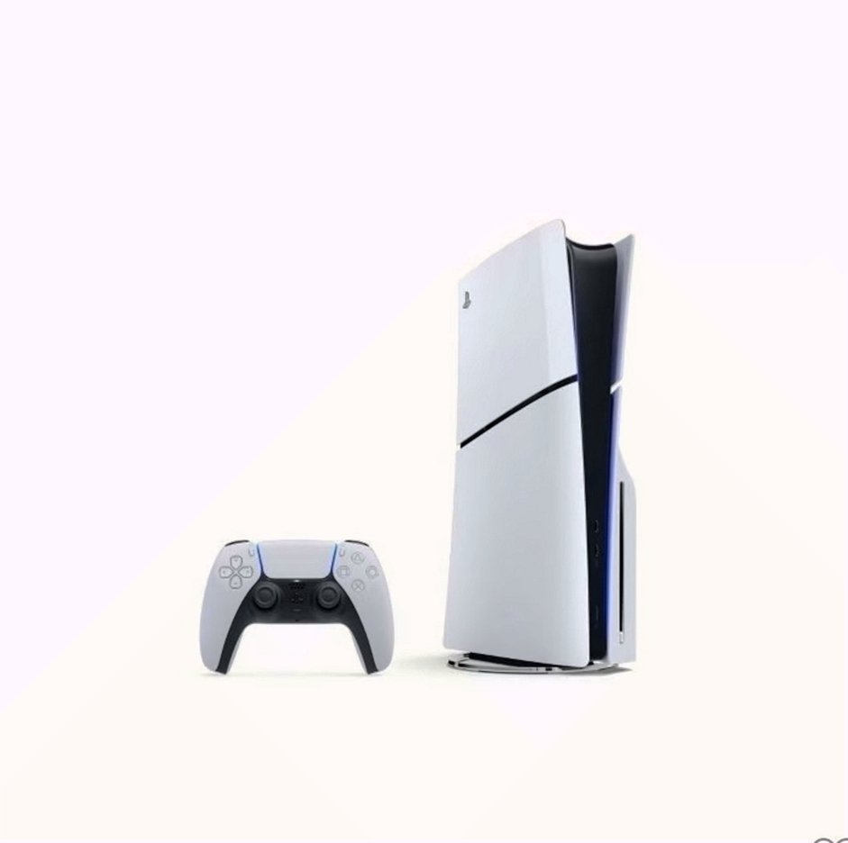 Sony PlayStation 5 Slim 1TB White Used image 2