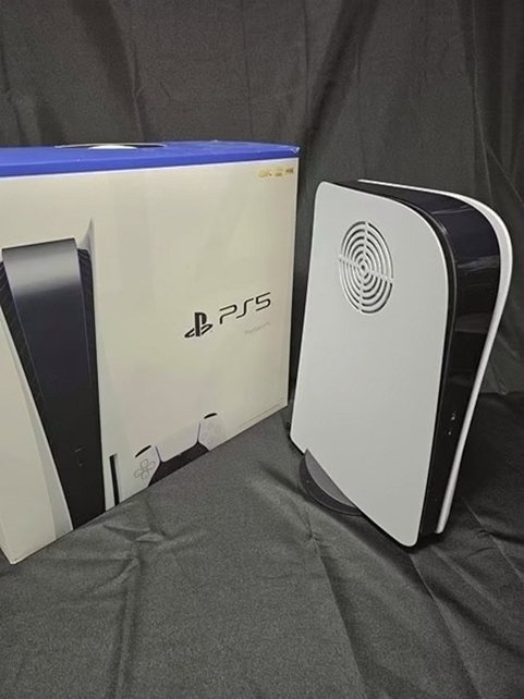 Sony PlayStation 5 Disc Console 1TB Dbrand Darkplate - Used
