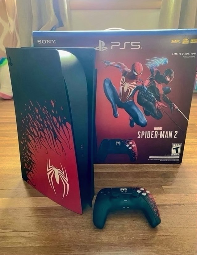 Sony PlayStation 5 Marvel's Spider-Man 2 Limited Edition, Used image 2