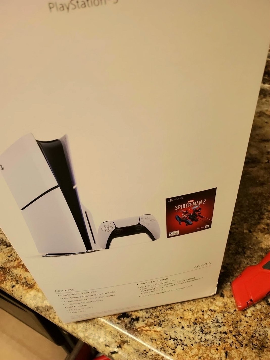 Sony PlayStation 5 Slim Console Disk Edition 825GB White - Used image 4