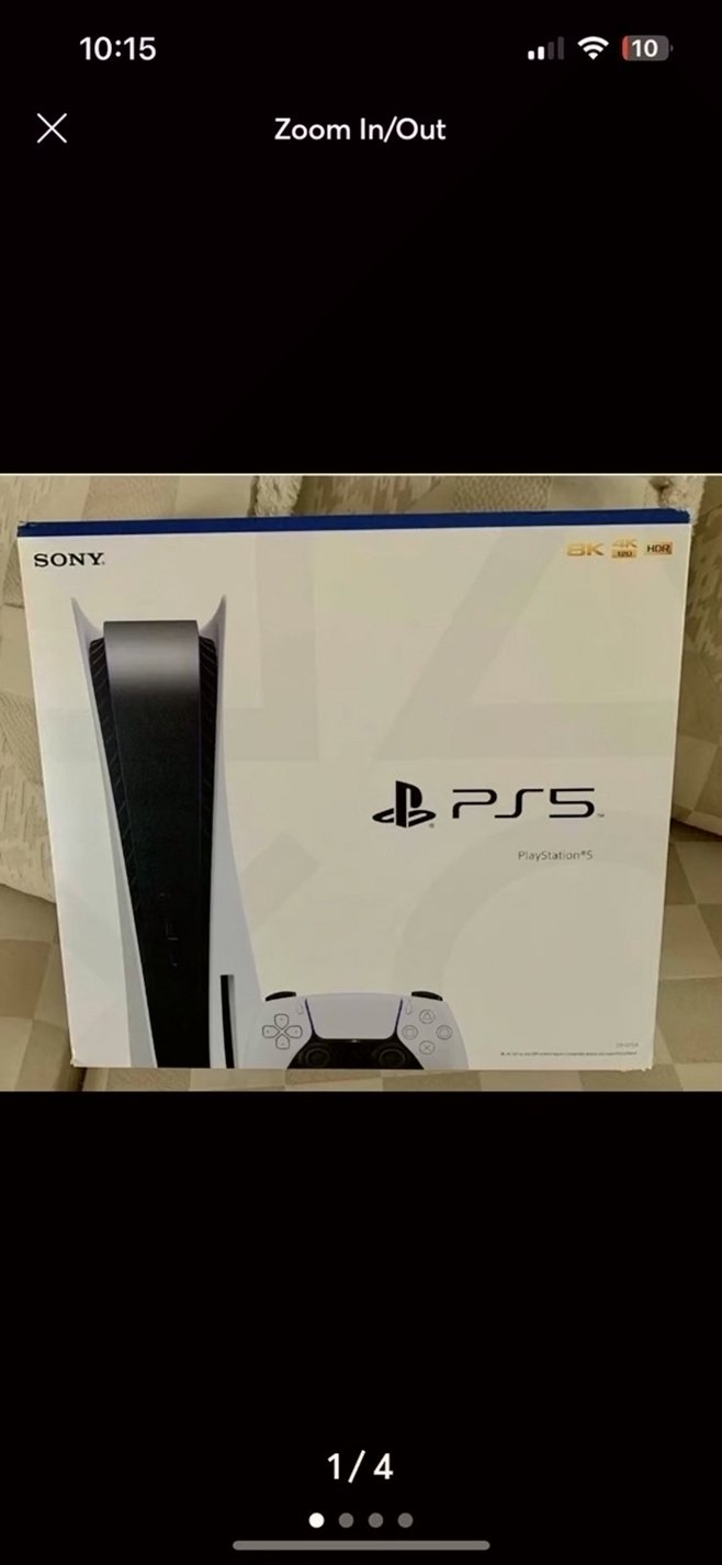 Sony PlayStation 5 Disc Console 825GB White Used - Unlocked