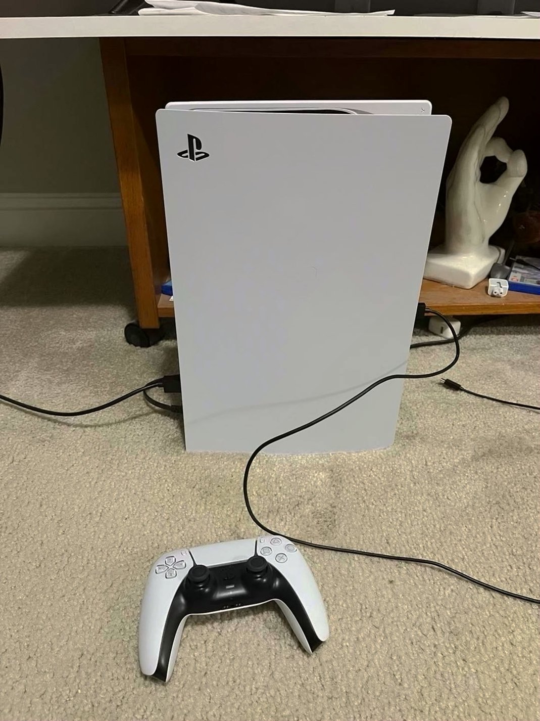 Sony PlayStation 5 Disc Console 825GB White Used - Unlocked image 5