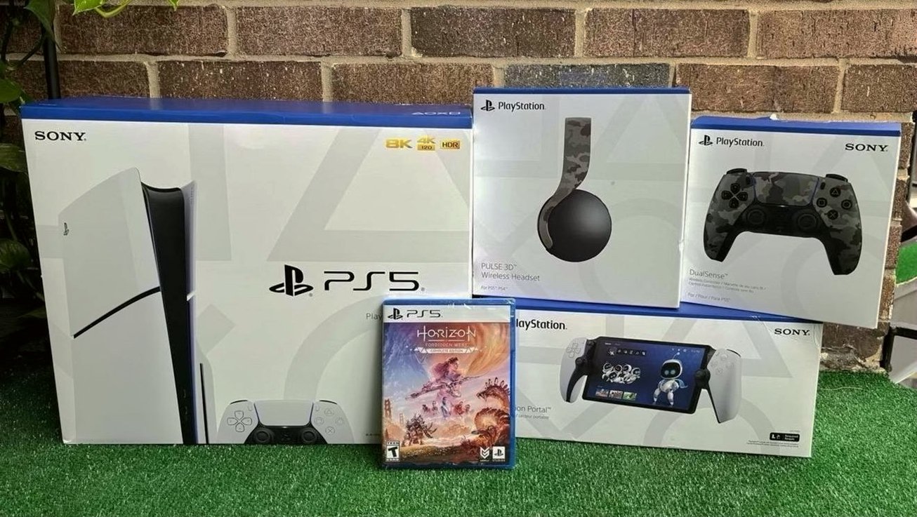 Sony PlayStation 5 Slim 1TB Bundle White - Used