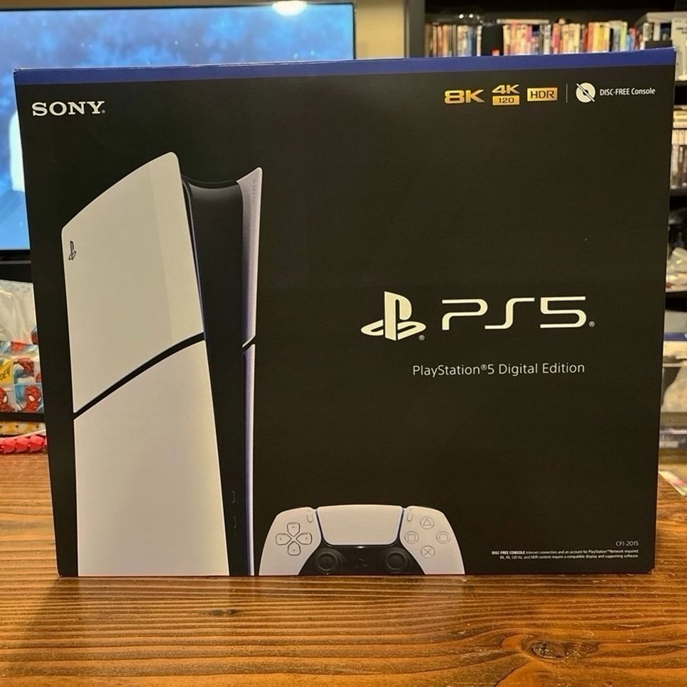Sony PlayStation 5 Digital Edition 825GB White - New