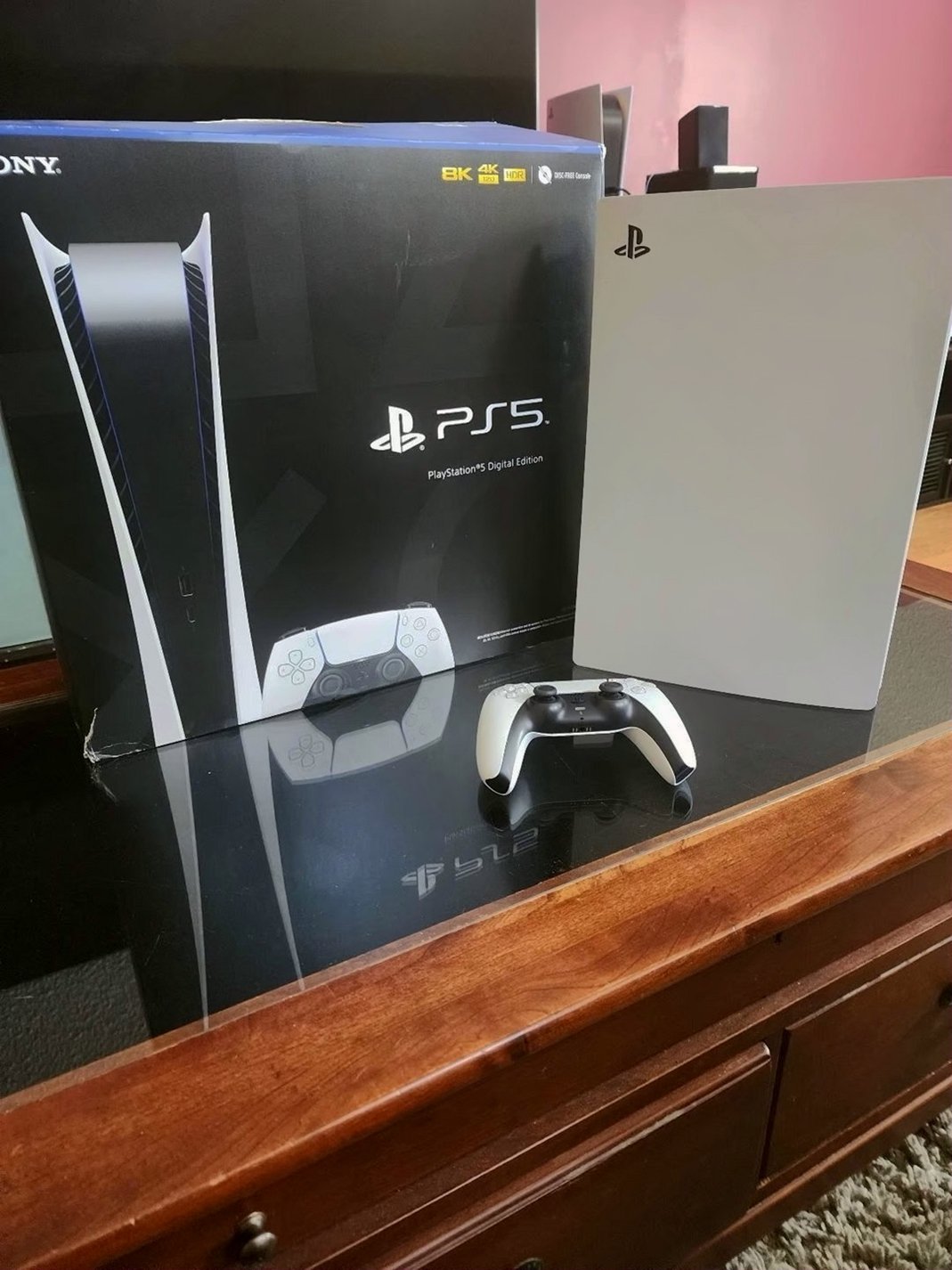 Sony PlayStation 5 Digital Edition 825GB White - Used