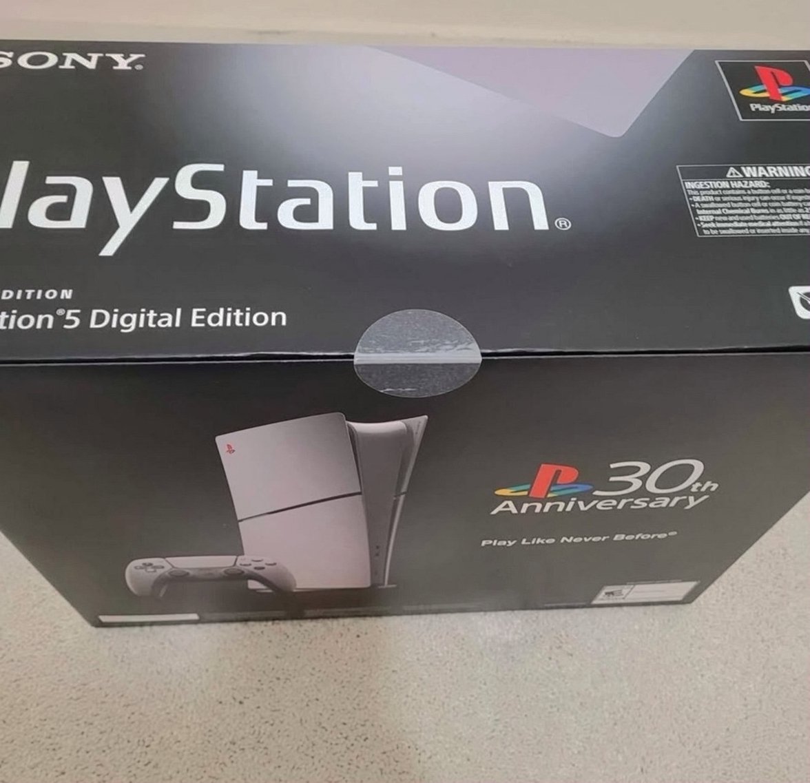 Sony PlayStation 5 Digital Edition 1TB 30th Anniversary Limited Edition - Used image 2