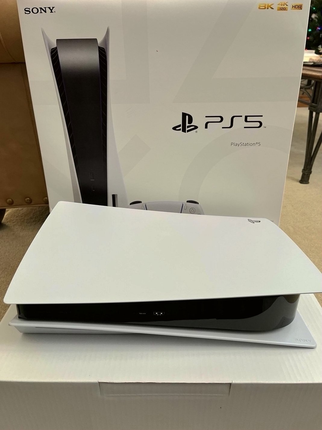 Sony PlayStation 5 Disc Version 825GB White - Used image 4