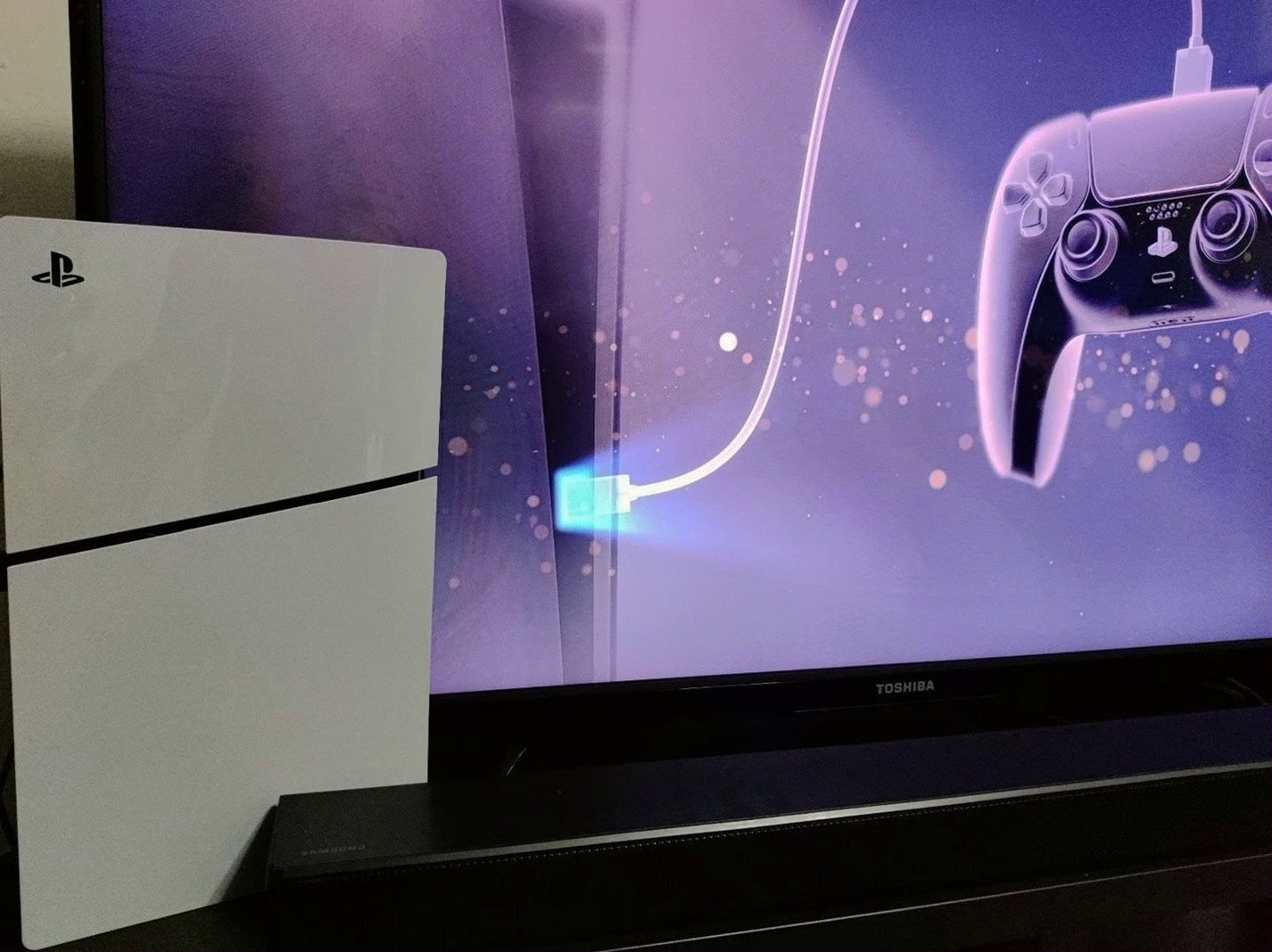 Sony PlayStation 5 Slim Digital Edition 6R55 Used image 4