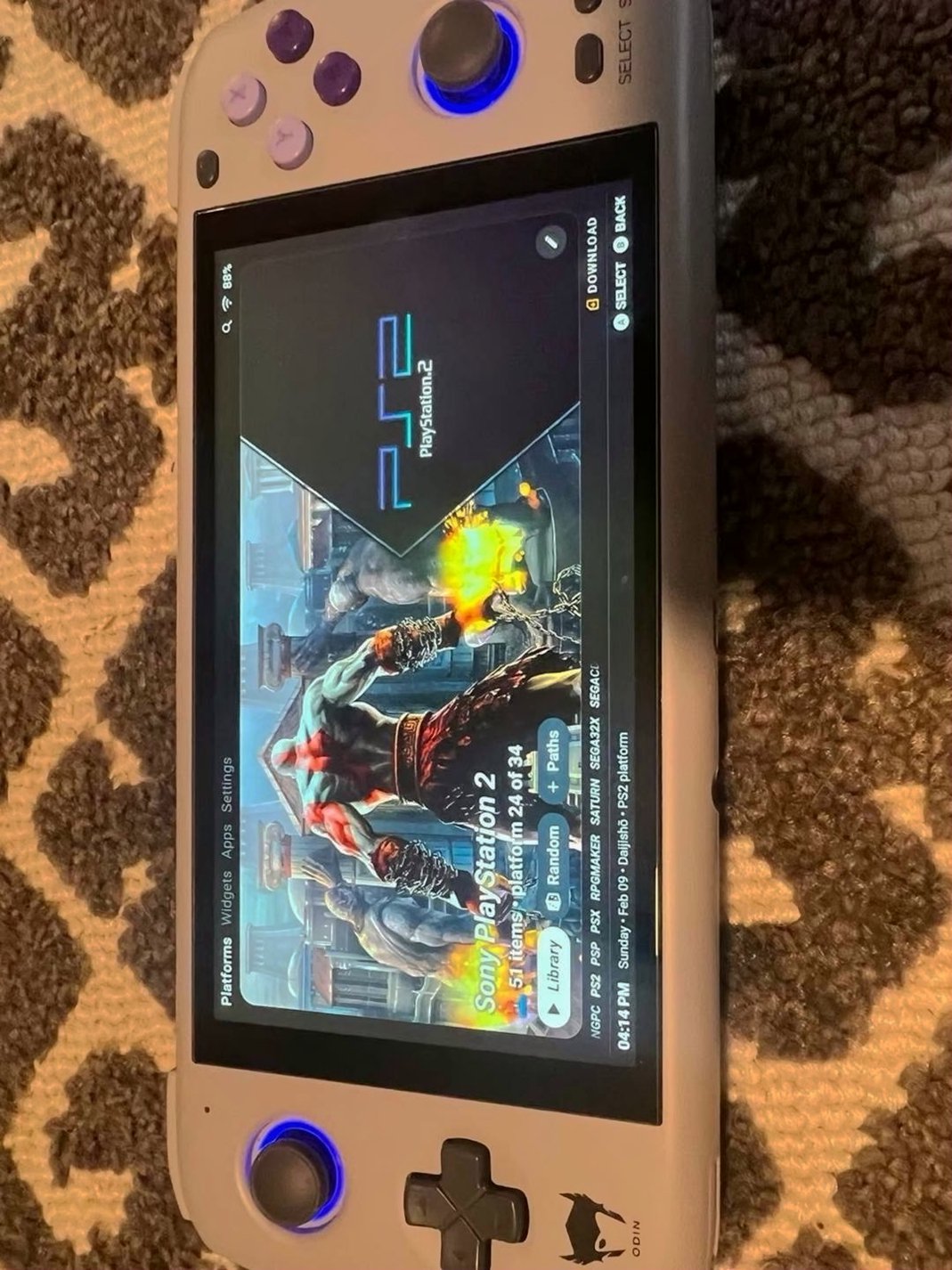 AYN Odin Lite 128GB Cold Grey Unlocked - Used image 5