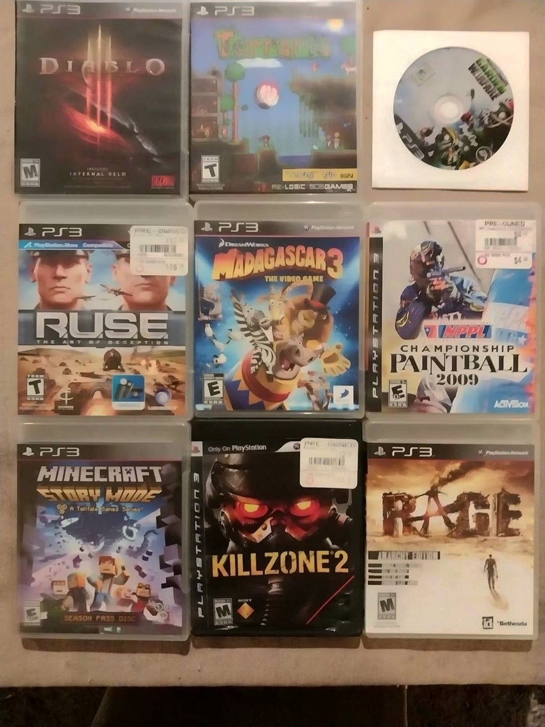 Sony PlayStation 3 Console 120GB Black Used image 3