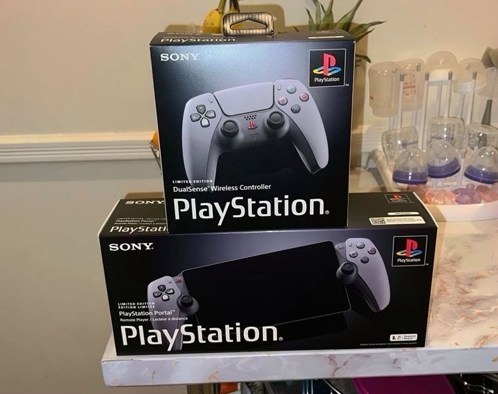 Sony PlayStation 30th Anniversary Controller and Portal 3T75 - Used