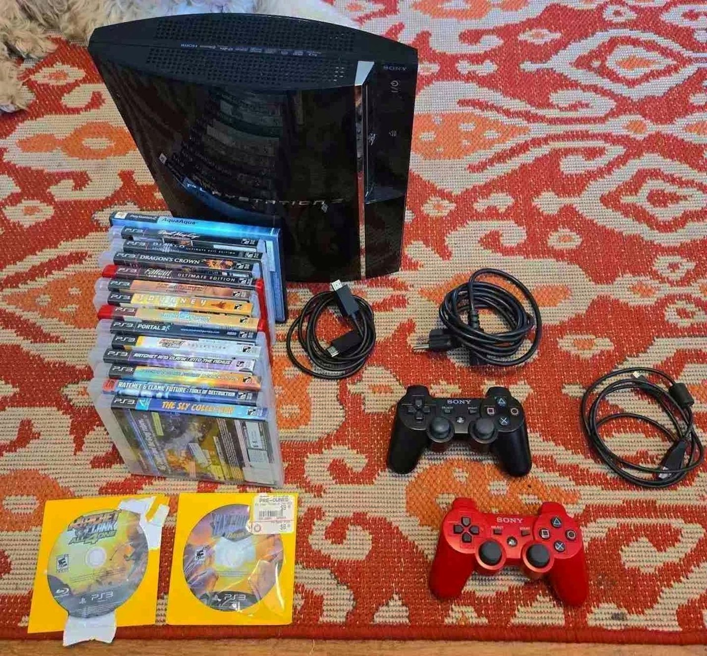 Sony PlayStation 3 Fat 1TB Black Used - Unlocked
