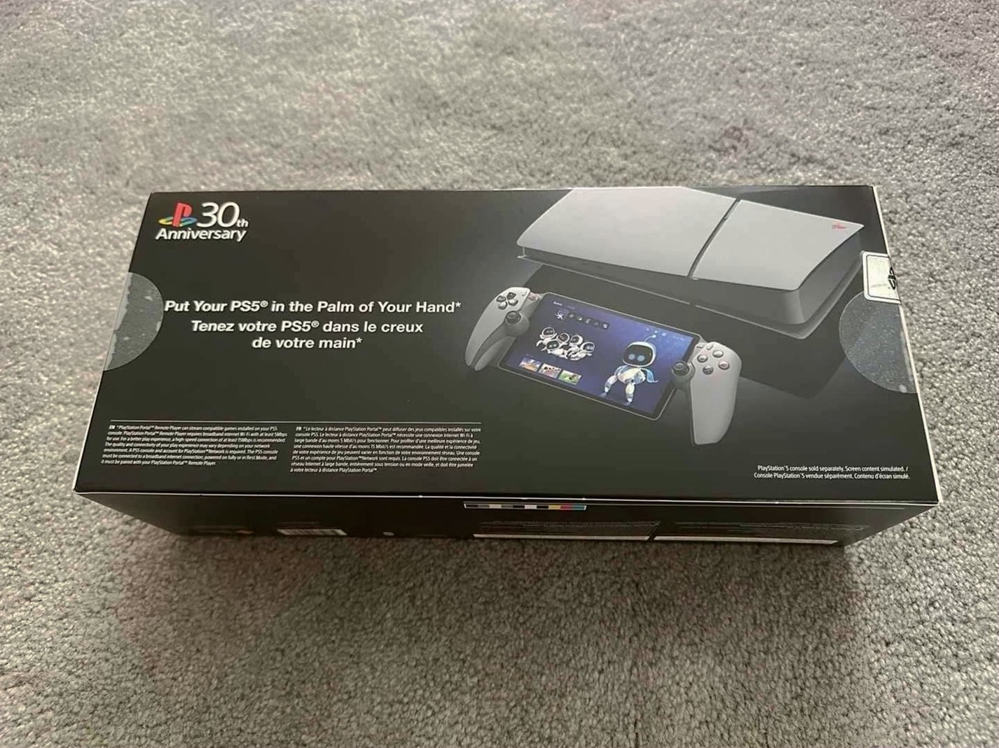 Sony PlayStation Portal 30th Anniversary Gray - Used image 2