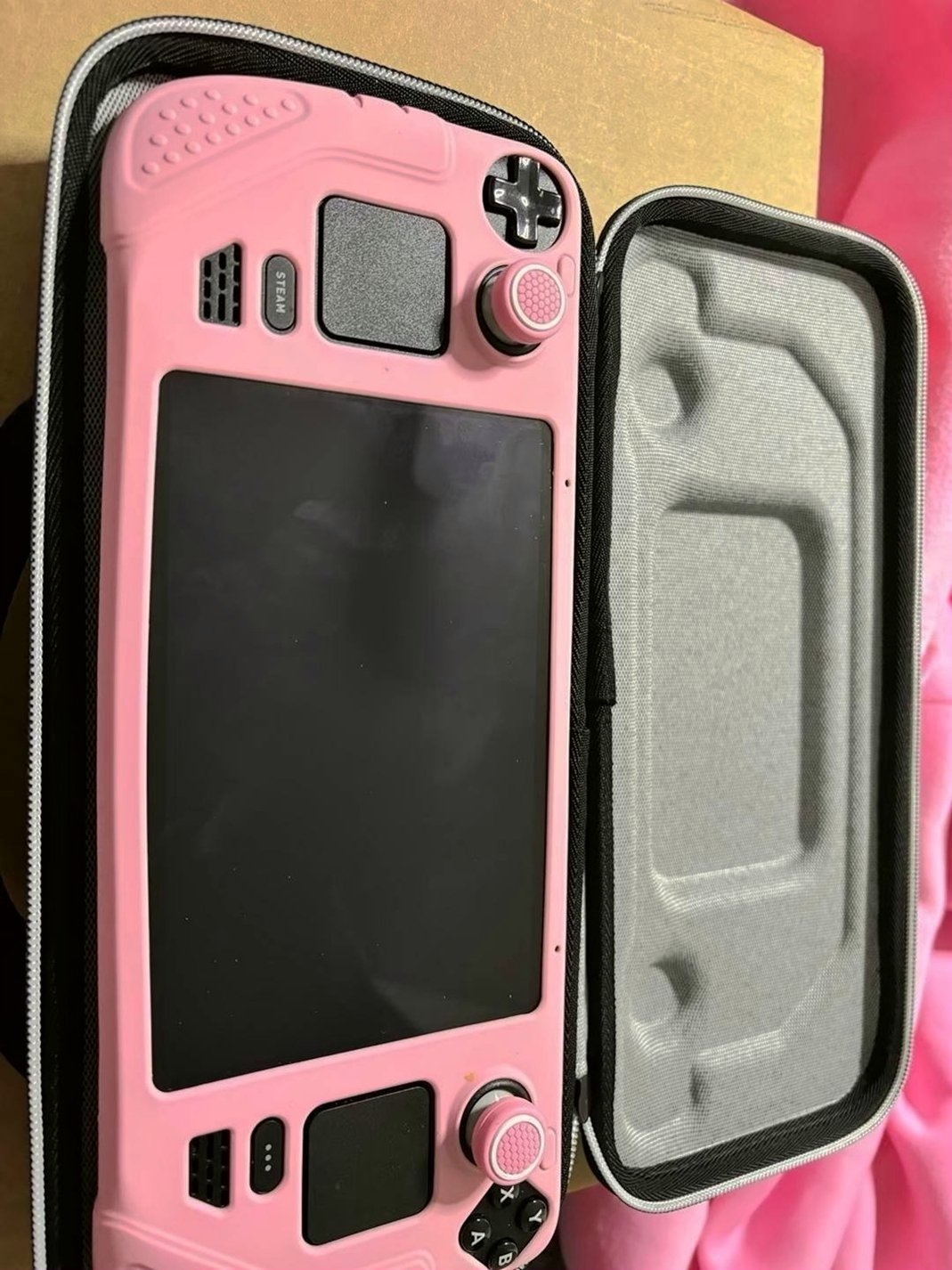 Valve Steam Deck 512GB Pink Case Used image 4