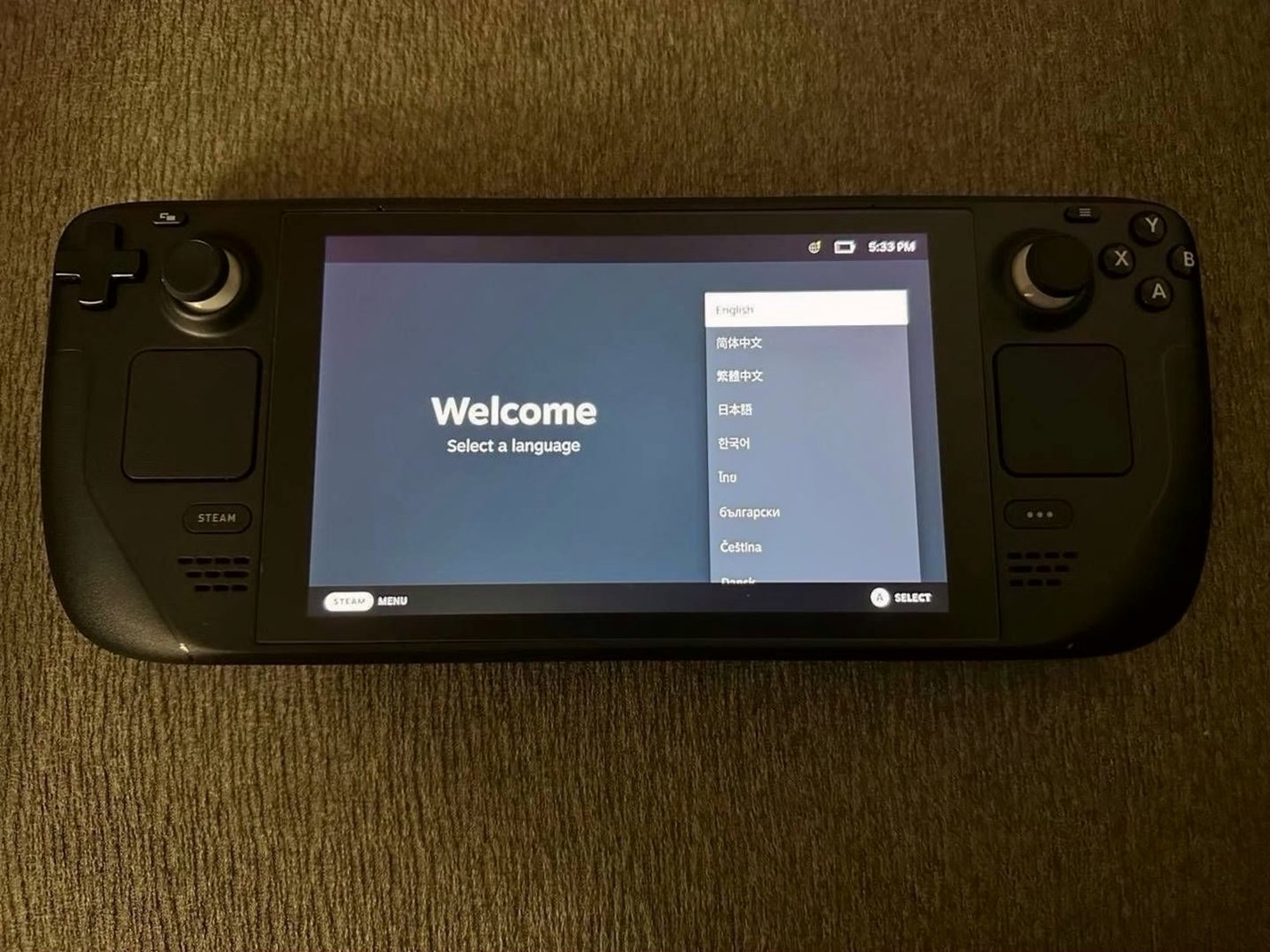 Valve Steam Deck 512GB LCD with Dbrand Grip Case - Used image 2