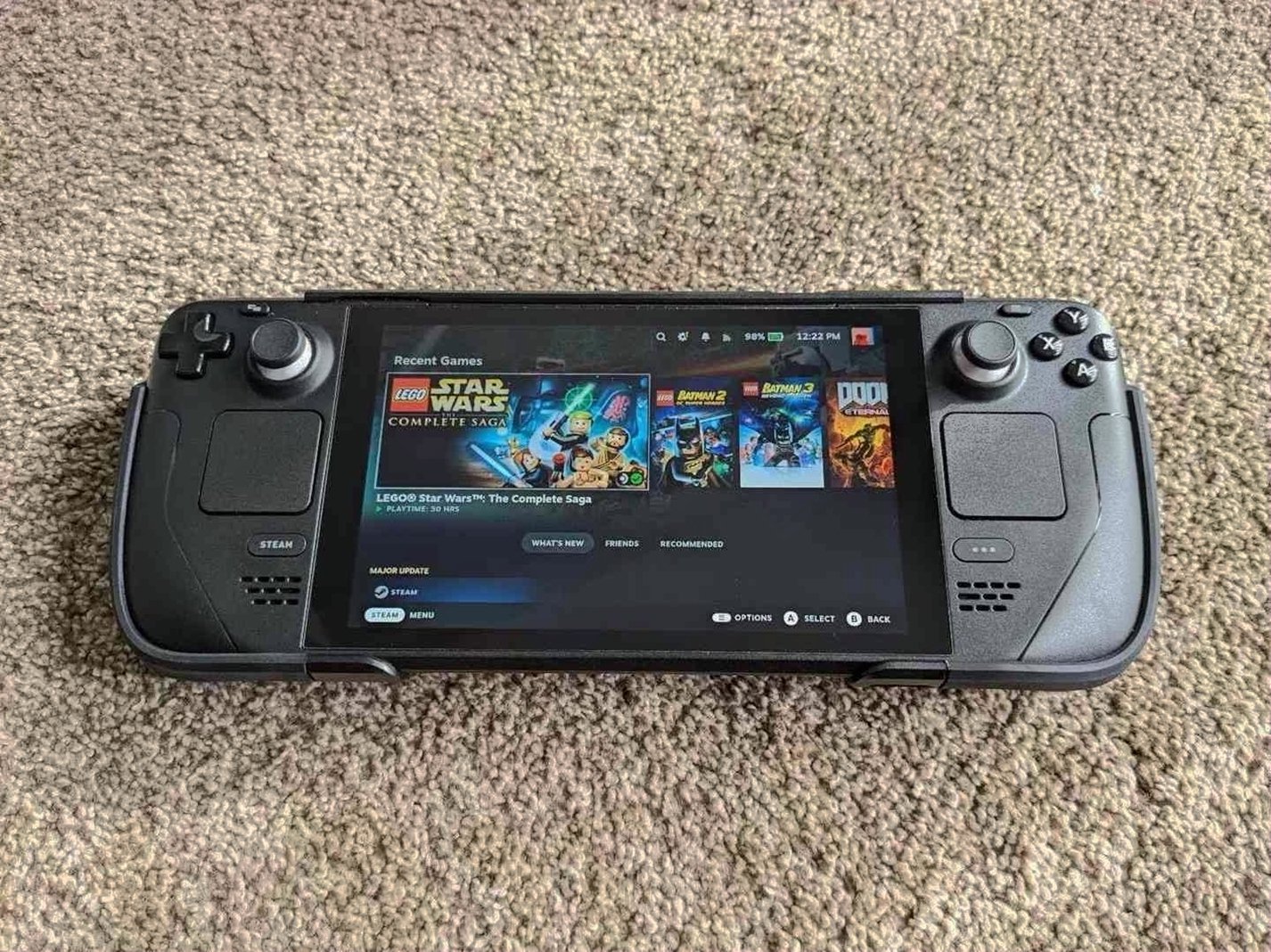 Valve Steam Deck LCD and More 512GB Black Used