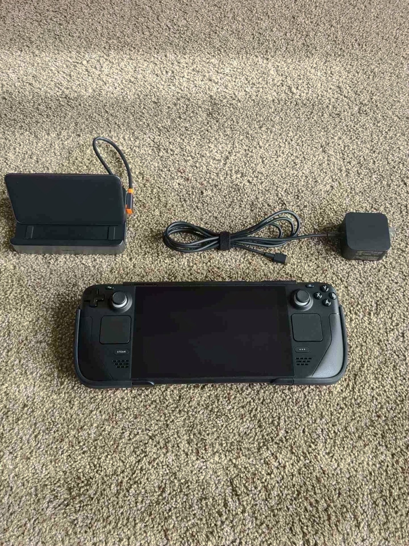 Valve Steam Deck LCD and More 512GB Black Used image 2