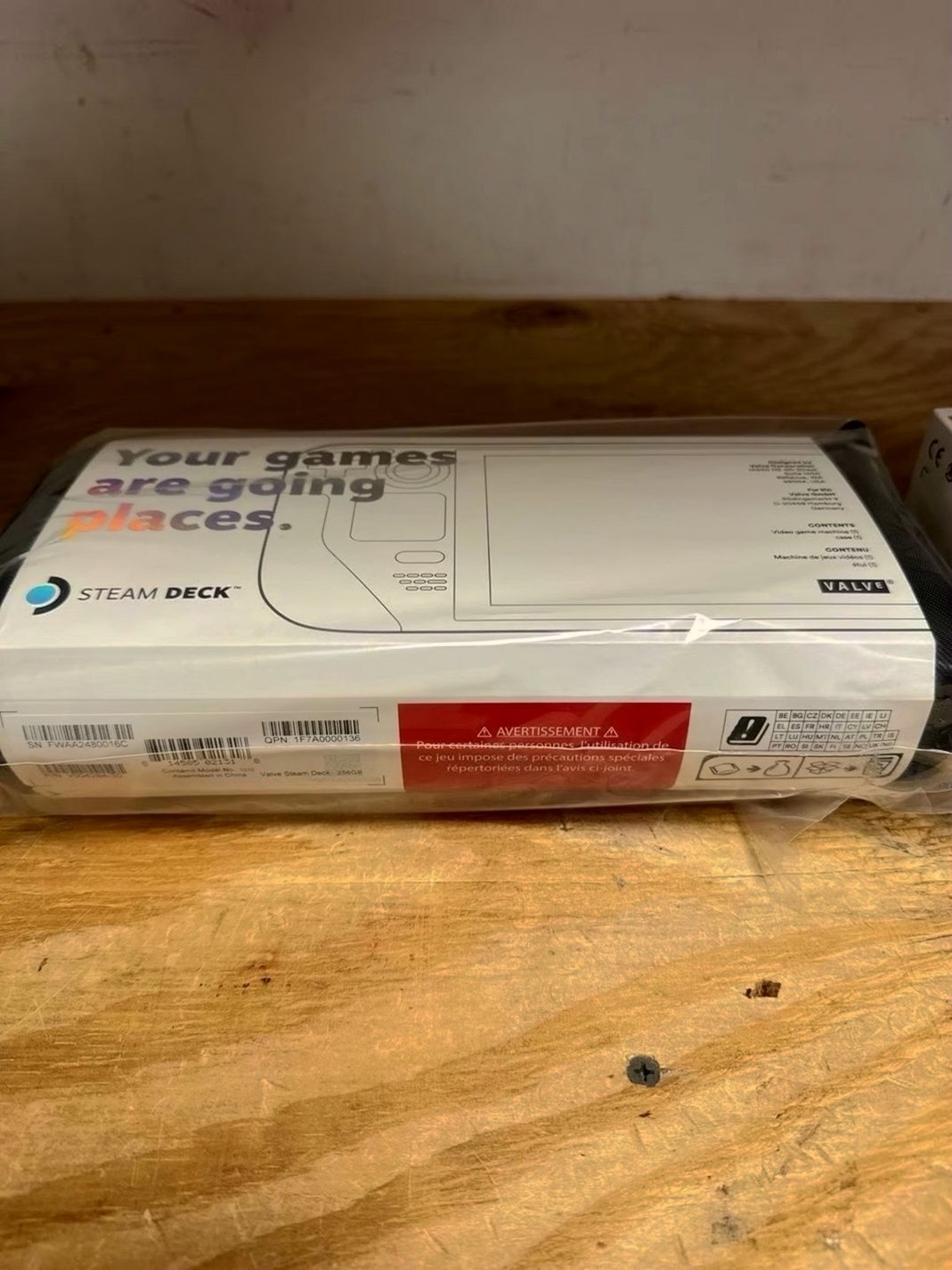 Valve Steam Deck 256GB With Power Adapter Unlocked - Used image 2