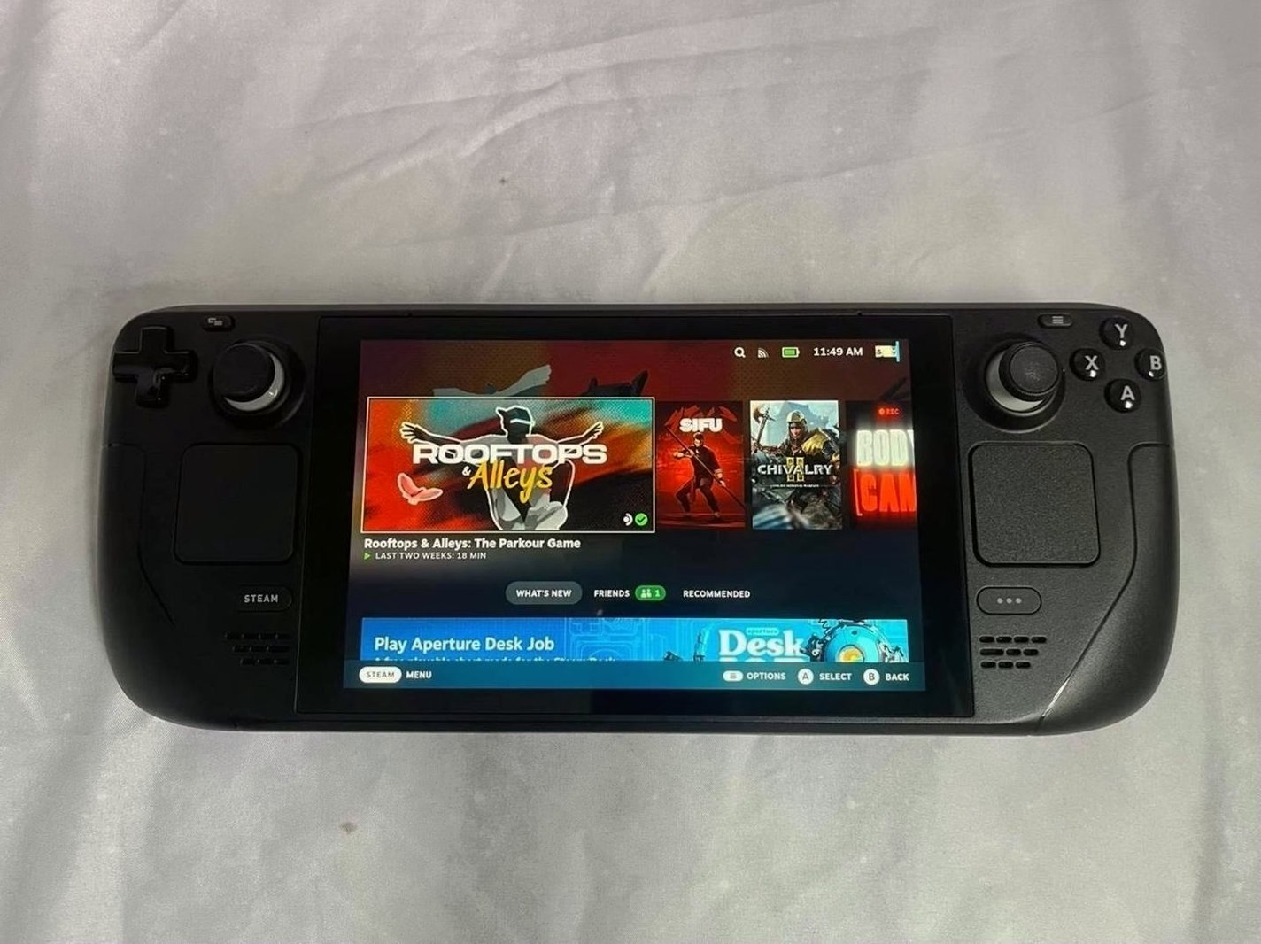 Valve Steam Deck LCD 1TB Transparent Back - Used image 2
