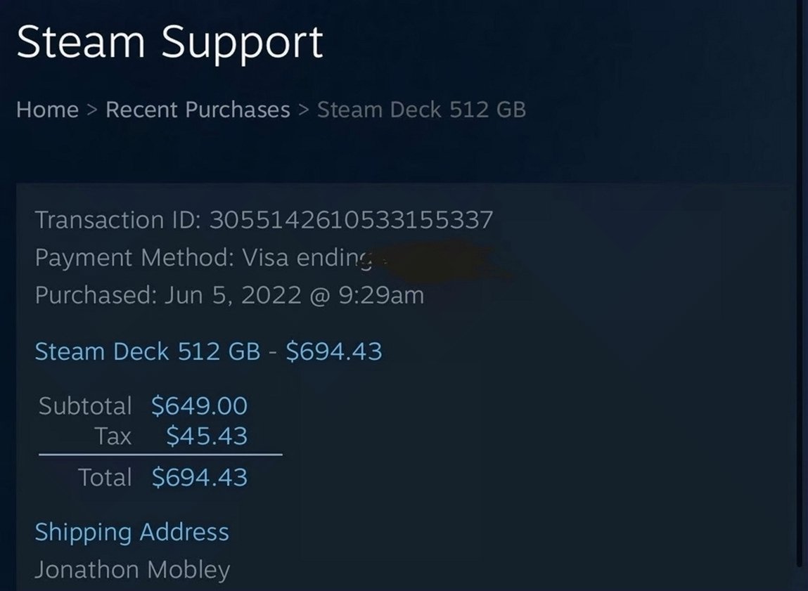 Valve Steam Deck 512GB Etched Screen Unlocked - Used image 3