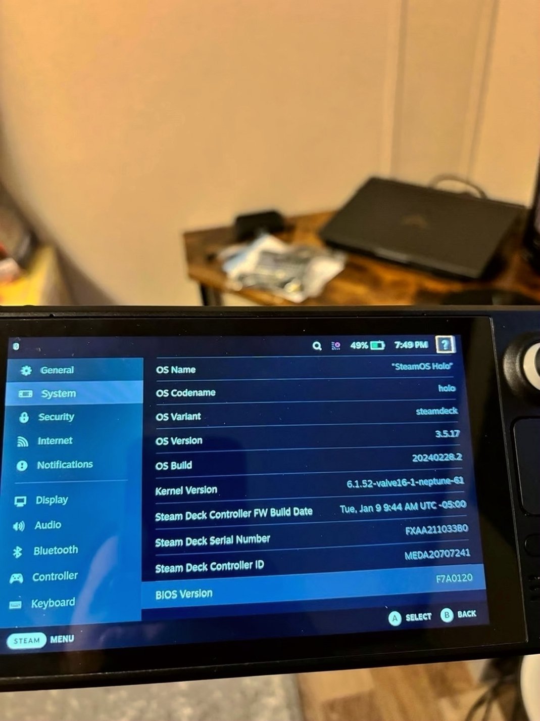 Valve Steam Deck 1TB Black Unlocked - Used image 5