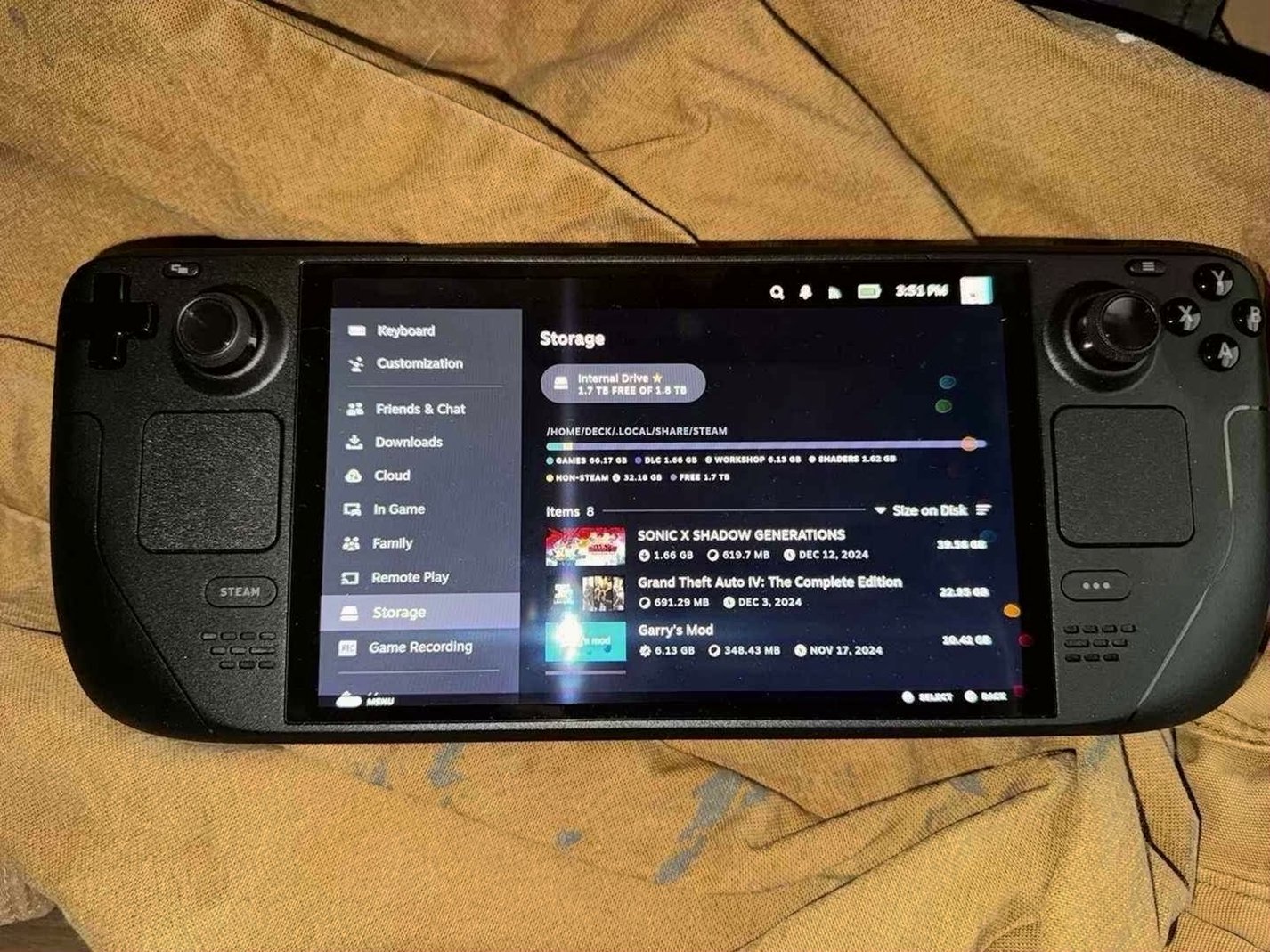 Valve Steam Deck OLED 2TB SSD Unlocked - Used
